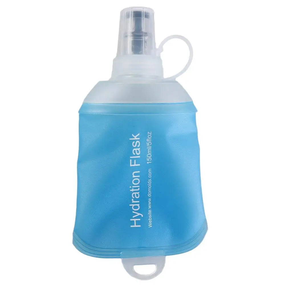 Portable TPU Folding Water Soft Flask Sport Water Bottle