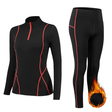Thermal Long Johns 2 Piece Women Home Warm Suit